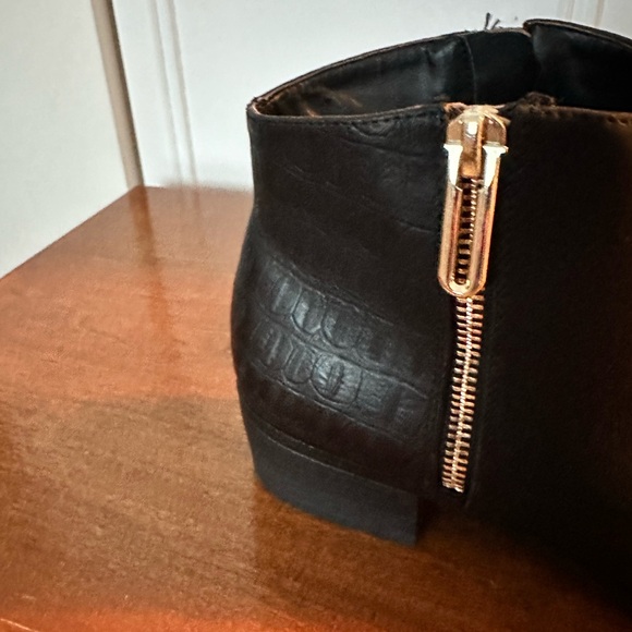 Call It Spring Vegan Leather Boots - Picture 3 of 8